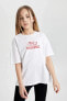 Kız Çocuk T-shirt C2223a8/wt34 Whıte