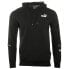 Puma Pipe Sports Logo Pullover Hoodie Mens Black Casual Outerwear 84736251