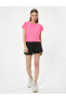 Фото #10 товара Футболка Koton Basic Comfort Fit Short round Neck