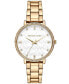 Women's Pyper Three-Hand Gold-Tone Bracelet Watch 38mm