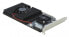 Delock 90409 - PCIe - M.2 - PCIe 3.0 - Black - Active - 1 fan(s)