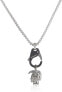 Фото #3 товара Diesel DX1148040 Men's Column Necklace 65 cm Stainless Steel Necklace Black