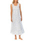 ფოტო #1 პროდუქტის Women's Cotton Lace-Trim Ballet Nightgown