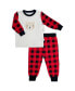 ფოტო #1 პროდუქტის Baby Boys Buffalo Plaid Pajama, 2 Piece Set