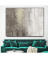 Glitter Rain II Oversized Framed Canvas, 40" x 60"