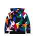 ფოტო #2 პროდუქტის Toddler and Little Boys Abstract Double-Knit Full-Zip Hooded Sweatshirt