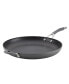 Фото #1 товара Radiance Hard Anodized Aluminum Nonstick 14" Frying Pan with Helper Handle