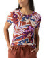 Women's The Perfect Printed T-Shirt South Palm, 2XS - фото #1