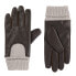 Фото #2 товара Men's Artificial Leather Driver Touchscreen Gloves