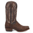 Фото #1 товара Dan Post Boots Anders Ostrich Square Toe Cowboy Mens Brown Casual Boots DP3103