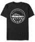 Фото #1 товара Men's Ecto 1 Circle Logo Short Sleeve T- shirt