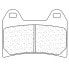 CL BRAKES 2539XBK5 Sintered Brake Pads - фото #1