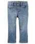 Фото #1 товара Baby Light Blue Wash Boot-Cut Jeans 18M
