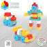 Фото #2 товара COLOR BUBBLES Police Car With 30 Pieces Construction Game