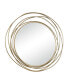 Фото #3 товара Wood Contemporary Wall Mirror, 38" x 40"