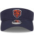 Фото #3 товара Men's Navy Chicago Bears Main Adjustable Visor