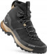 Buty trekkingowe męskie Buty puez knit mid ptx-black-black-uk 9 (43) SALEWA