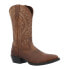 Фото #2 товара Durango Shyloh 12 Inch Embroidered Round Toe Cowboy Mens Brown Casual Boots DDB