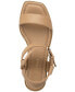 Фото #4 товара Women's Monaaco Double Buckle Flat Sandals, Created for Macy's