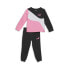 Puma TwoPiece Fleece Crew Neck Sweatshirt & Jogger Set Toddler Girls Size 3T Ca
