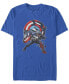 Фото #1 товара Men's Captain Venom Short Sleeve Crew T-shirt