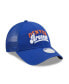 Фото #4 товара Women's Royal Denver Broncos Team Trucker 9FORTY Snapback Hat