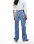 Фото #4 товара 4th & Reckless wide leg jeans in antique blue