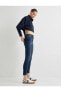 Фото #1 товара Yüksek Bel Skinny Fit Jeans Dar Kısa Paça Dar Kesim - Carmen Skinny Jean