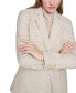 Фото #3 товара Куртка женская Calvin Klein Petite Tonal Tweed Blazer