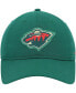 Men's Green Minnesota Wild Primary Logo Slouch Adjustable Hat