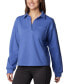 Women's Trek Collared Crew Long-Sleeve Top