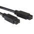 Фото #4 товара ROLINE IEEE1394b FireWire Cable - 9/9-pin - 800Mbit/s - Type A-A 1.8 m - FireWire 800 (IEEE 1394b) - 9-p - 9-p - Black - Male/Male - 800 Mbit/s