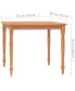 Фото #3 товара Batavia Table 33.5"x33.5"x29.5" Solid Teak Wood