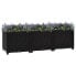 Фото #3 товара Подставка для цветов vidaXL raised Bed 47.2"x15.7"x15" Polypropylene