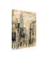 Фото #2 товара Silvia Vassileva Manhattan Gray and Gold I Canvas Art - 20" x 25"