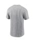 Men's Heather Gray Kansas City Royals Home Team Athletic Arch T-Shirt Серый, L - фото #2