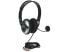 Фото #2 товара Manhattan Classic Stereo Headset with Flexible Microphone Boom - Adjustable in-l