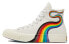 Фото #1 товара Кроссовки высокие Converse Chuck Taylor All-Star 70 Hi Pride (2021) (Белый)