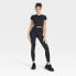 Фото #2 товара Women's Seamless High-Rise 7/8 Leggings - JoyLab Black L