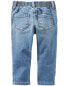Фото #7 товара Baby Medium Blue Wash Skinny-Leg Jeans 24M