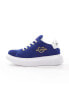 Love Moschino logo trainers in dark blue