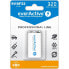 Фото #1 товара Аккумуляторные батарейки EverActive EVHRL22 320 mAh 9 V