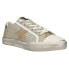 Фото #2 товара Vintage Havana Alive Metallic Lace Up Womens Gold Sneakers Casual Shoes ALIVE26