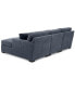 Фото #21 товара Radley 3-Piece Fabric Chaise Sectional Sofa, Created for Macy's