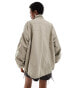 Фото #4 товара Weekday Surf track jacket in beige