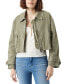 Фото #1 товара Women's Mesa Cropped Cotton Moto Jacket