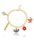 Фото #1 товара Lilo and Stitch Fashion Stitch Charm Bracelet, 7+1'' Chain