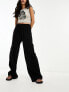 Фото #7 товара Cotton:On wide leg trousers in black