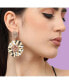 ფოტო #3 პროდუქტის Women's Circular Drop Earrings