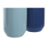 Фото #3 товара Кувшин DKD Home Decor 12,5 x 12,5 x 25 cm Белый Небесный синий Тёмно Синий Керамика (2 штук)